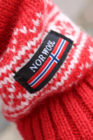 Fjordglød – Norweger Pullover aus 100% Schurwolle