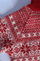 Fjordglød – Norweger Pullover aus 100% Schurwolle