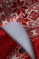 Fjordglød – Norweger Pullover aus 100% Schurwolle