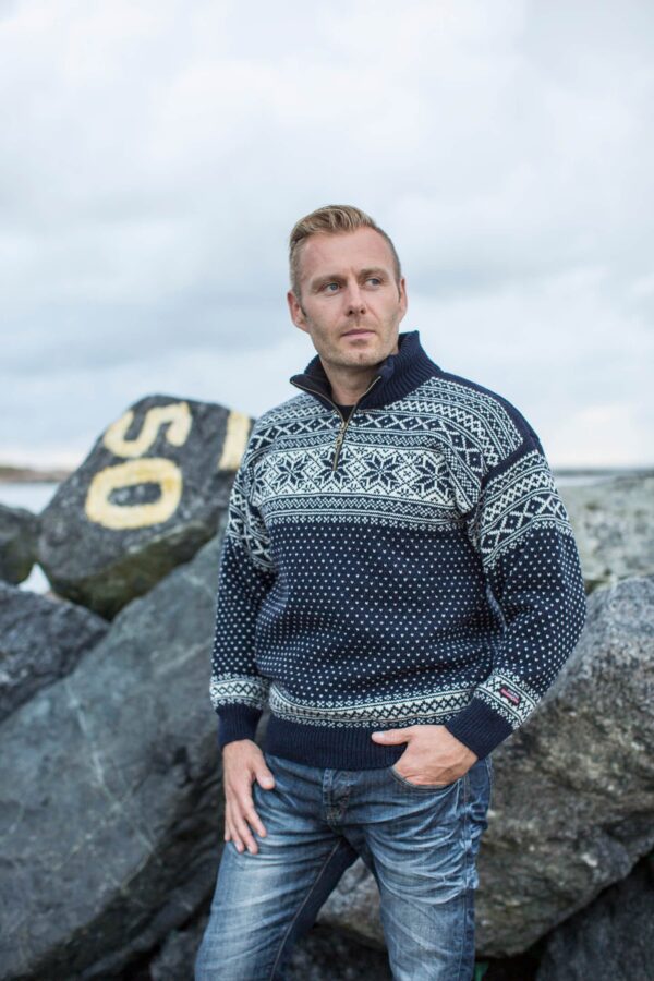 Morten – Norweger Pullover aus 100% Schurwolle