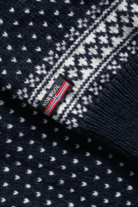 Norweger Pullover Morten – Ärmel mit Label