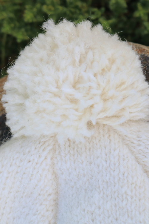 Frost – Skandinavische Strickmütze aus 100% Wolle