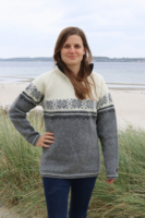 🇳🇴 Liv – Norweger Pullover aus 100% Schurwolle