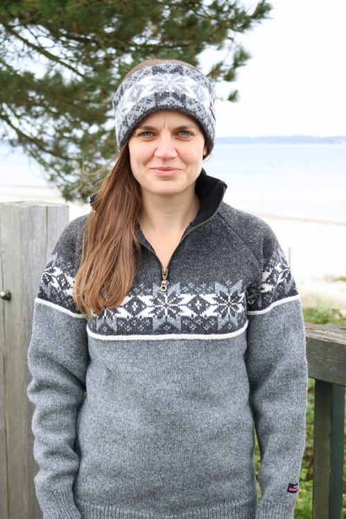 Solvik – Norweger Pullover mit Eiskristalmuster aus 100% Schurwolle