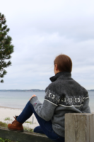 Solvik – Norweger Pullover mit Eiskristalmuster aus 100% Schurwolle