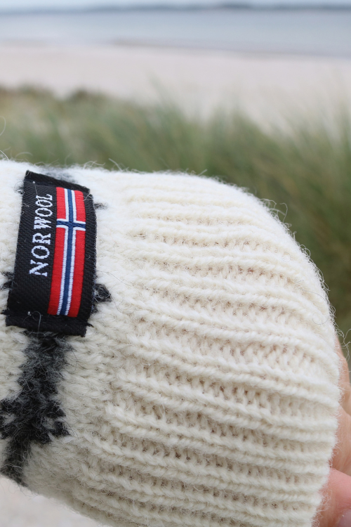 Dagny – Norweger Strickjacke aus 100% Wolle