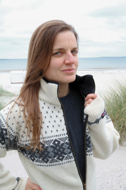 Dagny – Norweger Strickjacke aus 100% Wolle