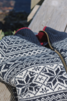 Thyra – Norweger Strickjacke aus 100% Schurwolle
