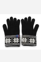 Briksdal – Skandinavische Schneeflocken Handschuhe 100 % Merinowolle