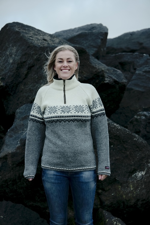 Liv – Norweger Pullover aus 100% Schurwolle