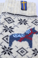 🇸🇪 Dalapferd Wollsocken aus 80 % Lammwolle – Schweden Edition