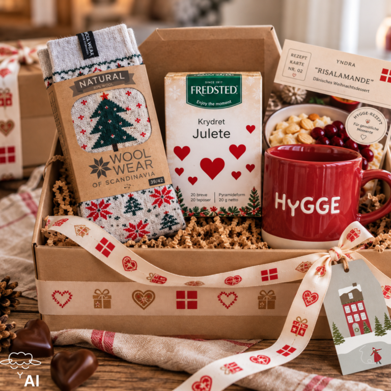 Skandinavische Hygge Box Firmengeschenk Weihnachten
