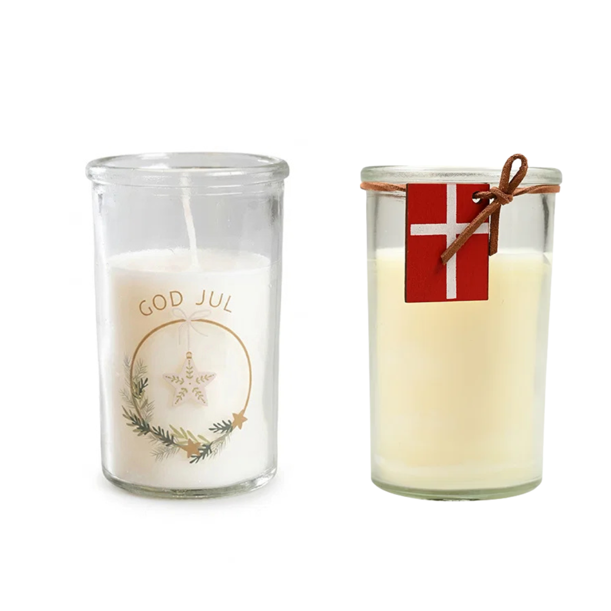 Skandinavische Kerzen für Geschenke